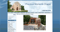 Desktop Screenshot of preciousmomentschapel.org